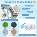 Kids Bike 12-20 Inch with Training Wheels & Basket