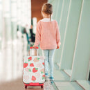 20 Inch Kids Rolling Luggage Foldable Hardshell Carry-on Suitcase on Wheels by LJGDeals