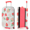 20 Inch Kids Rolling Luggage Foldable Hardshell Carry-on Suitcase on Wheels by LJGDeals