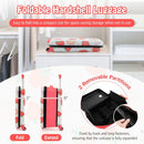 20 Inch Kids Rolling Luggage Foldable Hardshell Carry-on Suitcase on Wheels by LJGDeals