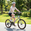 20 Inch LED-lit Cycling Bike with 2 Speakers and Ambient Lights for Men and Women by LJGDeals