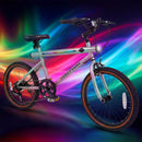 20 Inch LED-lit Cycling Bike with 2 Speakers and Ambient Lights for Men and Women by DirectDeals