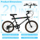 20 Inch LED-lit Cycling Bike with 2 Speakers and Ambient Lights for Men and Women by DirectDeals