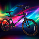 20 Inch LED-lit Cycling Bike with 2 Speakers and Ambient Lights for Men and Women by LJGDeals