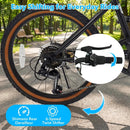 20 Inch LED-lit Cycling Bike with 2 Speakers and Ambient Lights for Men and Women by LJGDeals