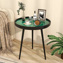 Sea Shell End Table with Tray Top - Mid-Century Modern by DirectDeals