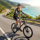 20 Inch Commuter Bicycle LED-lit with 6-Speed Shimano Twist Shifting and Stereo Speakers by DirectDeals