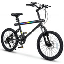 20 Inch Commuter Bicycle LED-lit with 6-Speed Shimano Twist Shifting and Stereo Speakers by LJGDeals