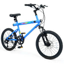 20 Inch Commuter Bicycle LED-lit with 6-Speed Shimano Twist Shifting and Stereo Speakers by DirectDeals