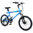20 Inch Commuter Bicycle LED-lit with 6-Speed Shimano Twist Shifting and Stereo Speakers by LJGDeals