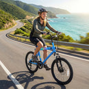 20 Inch Commuter Bicycle LED-lit with 6-Speed Shimano Twist Shifting and Stereo Speakers by LJGDeals