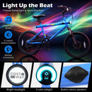 20 Inch Commuter Bicycle LED-lit with 6-Speed Shimano Twist Shifting and Stereo Speakers by LJGDeals