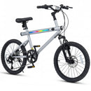 20 Inch Commuter Bicycle LED-lit with 6-Speed Shimano Twist Shifting and Stereo Speakers by DirectDeals