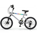 20 Inch Commuter Bicycle LED-lit with 6-Speed Shimano Twist Shifting and Stereo Speakers by DirectDeals