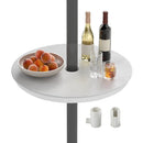 20 Inch Outdoor Adjustable Umbrella Table for 2 Sizes Patio Umbrella Pole by LJGDeals