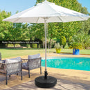 20 Inch Fillable Heavy-Duty Round Umbrella Base Stand by LJGDeals