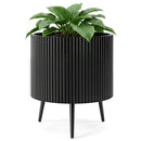 20-Inch Raised Metal Planter with Stand and Drainage Holes by LJGDeals