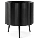 20-Inch Raised Metal Planter with Stand and Drainage Holes by LJGDeals