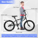 20 Inch BMX Trick Bike with 360° Steering for Kids & Teens