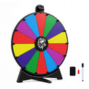 20 Inches 14 Slots Spin Wheel with Blackboard Marker for Prizes by LJGDeals