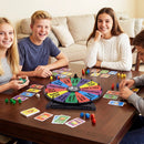 20 Inches 14 Slots Spin Wheel with Blackboard Marker for Prizes by LJGDeals