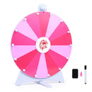 20 Inches 14 Slots Spin Wheel with Blackboard Marker for Prizes by LJGDeals
