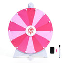 20 Inches 14 Slots Spin Wheel with Blackboard Marker for Prizes by LJGDeals