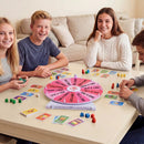20 Inches 14 Slots Spin Wheel with Blackboard Marker for Prizes by LJGDeals