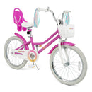 Kids Bike 12 Inch with Training Wheels and 2 Brake System for 3 by LJGDeals