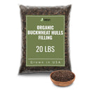 Buckwheat Hulls -Craft, Pillow, Cushion Fill - Organically grown in USA