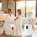 20 L Large Blanket Towel Warmer for Bathroom with 3 Heat Levels-White by LJGDeals