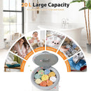 20 L Large Blanket Towel Warmer for Bathroom with 3 Heat Levels-White by LJGDeals