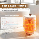 20 L Large Blanket and Towel Warmer with 3 Heat Levels for Bathroom-White by LJGDeals
