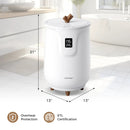 20 L Large Blanket and Towel Warmer with 3 Heat Levels for Bathroom-White by LJGDeals