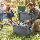 20 Quart Portable Hard Cooler with Built-in Ruler and Bottle by LJGDeals