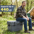 20 Quart Portable Hard Cooler with Built-in Ruler and Bottle by LJGDeals