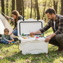 20 Quart Portable Hard Cooler with Built-in Ruler and Bottle