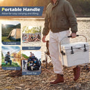 20 Quart Portable Hard Cooler with Built-in Ruler and Bottle by LJGDeals