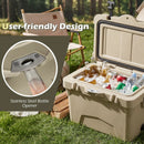 20 Quart Portable Hard Cooler with Built-in Ruler and Bottle by LJGDeals