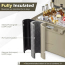 20 Quart Portable Hard Cooler with Built-in Ruler and Bottle by LJGDeals