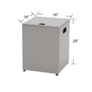 Propane Fire Pit Table Outdoor 50,000 BTU Firepits for Outside CSA Certified