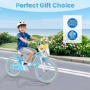 20 Inch Kids Bike with Dual Brakes and Adjustable Seat