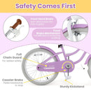 20 Inch Adjustable Kids Bike with 2 Brake System by LJGDeals