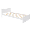 Loft Bed With A Stand Alone Bed, Shelves, Desk, And Wardrobe by HouseOfZazla
