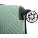 2Piece Luggage Sets ABS Lightweight Suitcase, Spinner Wheels, (20/14) OLIVE GREEN