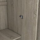 3 Door Shutter Wardrobe With Shelves by HouseOfZazla