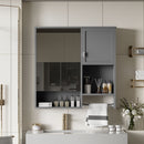 Modern Wall Mounted Bathroom Medicine Cabinet, Bathroom Wall Storage Cabinet With Mirror by Unique Piece Furniture