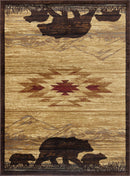 Nature's Nest - GC_CBL3006 Lodge Area Rug by HouseOfZazla