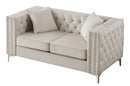 Elegant Track Arm Loveseat by HouseOfZazla