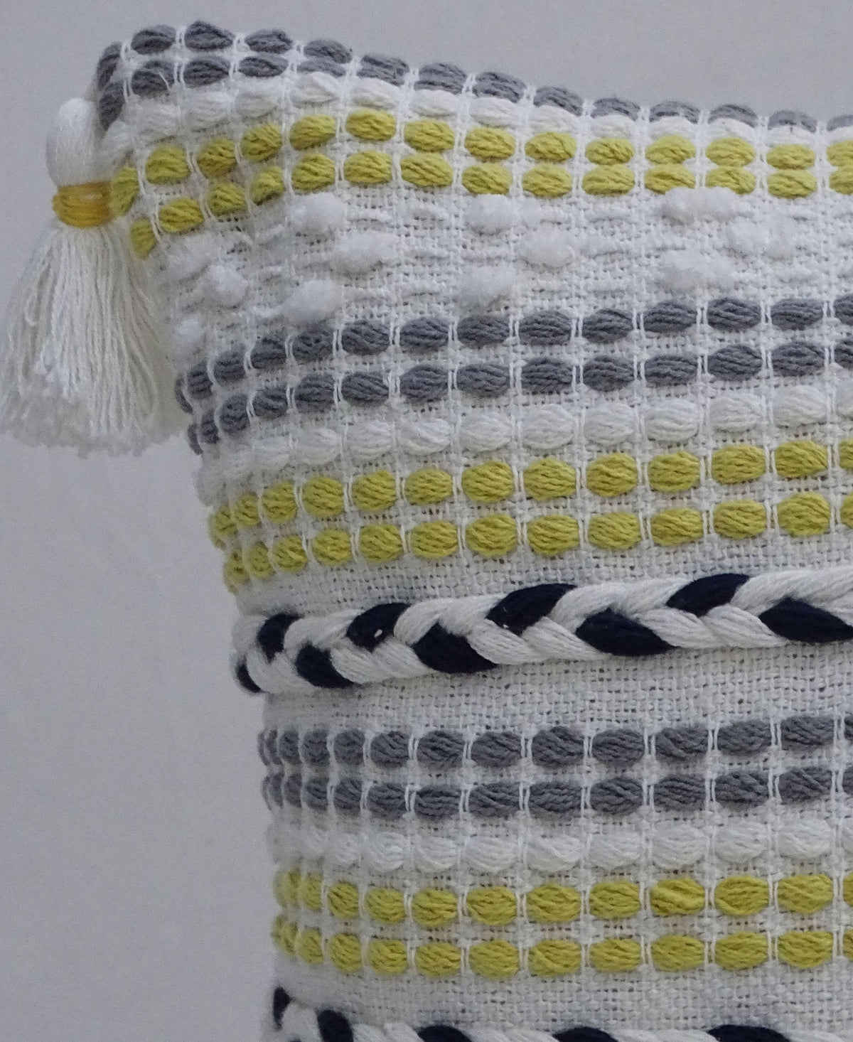 Throw Pillow with Braids for couch, photo 3 of 5